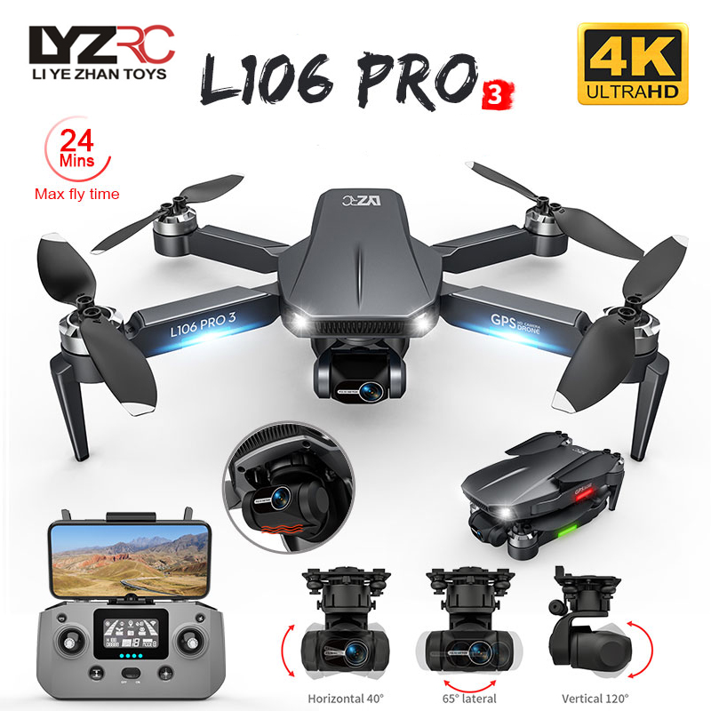 Drone Camera Professional - Drone L106 Pro 3 5G WIFI