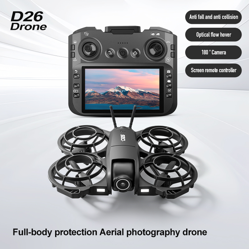 Drone D26 4K Aérien HD 180 °   - Drone Camera Lens avis et prix