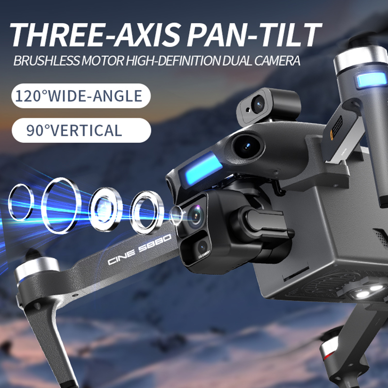 Nouveau drone 8K à double camé - Drone Camera 4K avis et prix