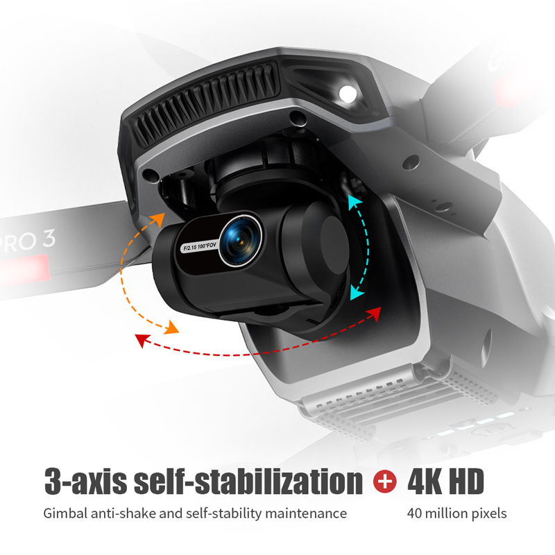 Drone L106 Pro 3 5G WIFI FPV P - Drone Camera Professional avis et prix