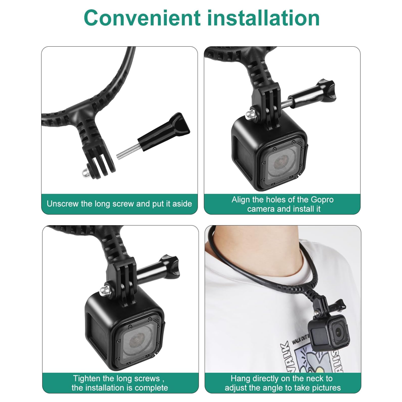 Support de collier pour caméra - Drone Camera Action avis et prix
