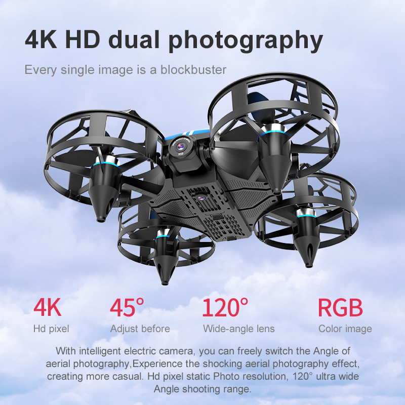 Nouveau Mini Drone 812PRO prof - Drone Camera Wide Angle avis et prix